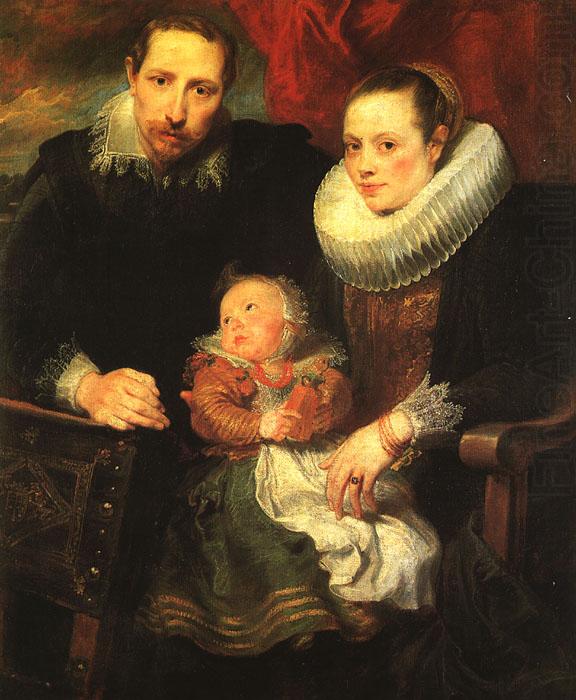 Anthony Van Dyck Family Portrait_5 china oil painting image